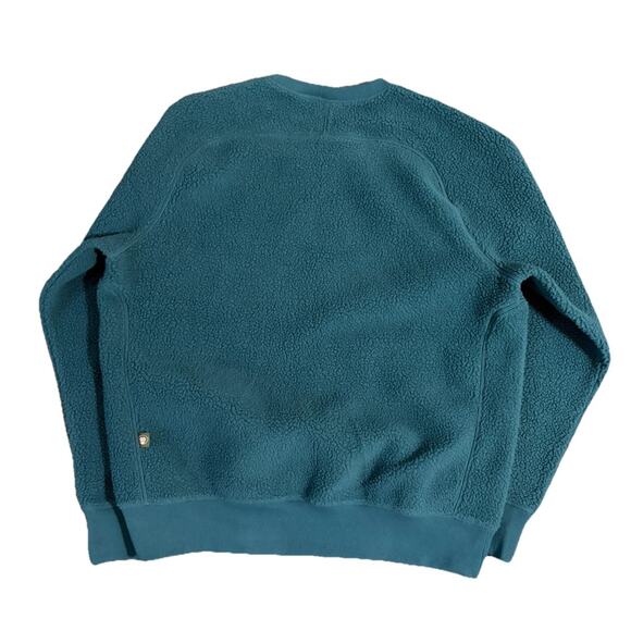 Howler Brothers ‘Eleos’ High Pile Fleece Crewneck Sweatshirt Large Bluewing - Picture 3 of 5